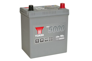  40Ah 360A 12V Akumulator YUASA Silver P+ YBX5054