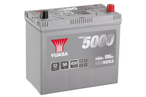  50Ah 450A 12V Akumulator YUASA Silver P+ YBX5053
