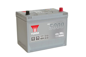  75Ah 650A 12V Akumulator YUASA Silver P+ YBX5068
