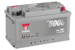  85Ah 800A 12V Akumulator YUASA Silver P+ YBX5110