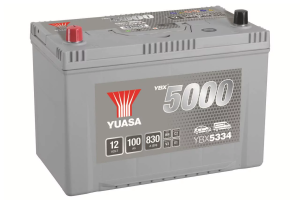 100Ah 830A 12V Akumulator YUASA Silver L+ YBX5334