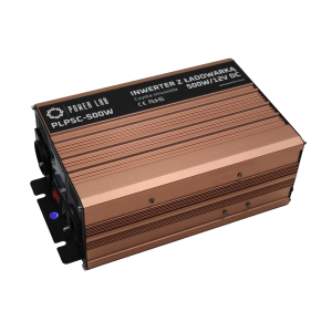 500W Przetwornica DC-AC czysty sinus z ładowarką Power LAB