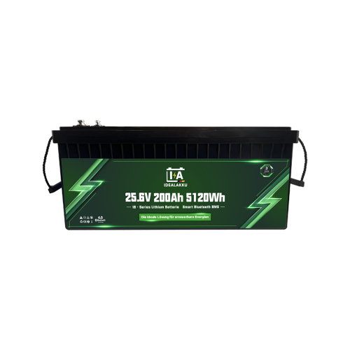 200Ah 25,6V Akumulator Litowy IDEALAKKU LiFePO4 + BLUETOOTH