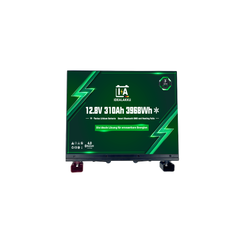 310Ah 12.8V Akumulator Litowy IDEALAKKU LiFePO4 + BLUETOOTH + MATY